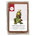 Miniatyrbild 1 av 2: Jord lera Mörkbrun Lufttorkning 1 kg Vit, mörkbrun