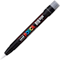 Miniatyrbild 1 av 5: POSCA Marker Brush White - Vattenbaserad färg för alla stöd Vit
