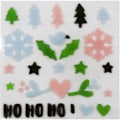 Miniatyrbild 1 av 2: Fönsterdekoration - MegaCrea DIY - Snöflinga och gran - Multicolor - 29 delar Flerfärgad