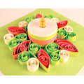 Miniatyrbild 4 av 5: Klassiskt quilling-kit - 140 remsor 34x0,8 cm + verktyg