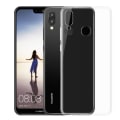 Miniatyrbild 1 av 2: Skal till Huawei P20 Lite Transparent Rosa
