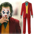 Pikkukuva 1 / 5: Halloween miesten Joker Arthur Fleck -naamiaisasu pelle cosplay -asu S