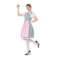 Pikkukuva 4 / 5: Naisten Oktoberfestin asu Saksan Dirndl-mekko Asumekko Baijerin karnevaalijuhlat Haoyi -a Green 3XL