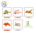 Miniatyrbillede 3 af 7: Mub- Ultra blød plys dinosaur legetøj sød blød plys Kawaii Dino sovepude plys plys vægtet dinosaur 02