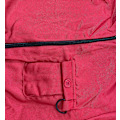 Miniatyrbild 5 av 6: Xbi- Squid Game Jumpsuit Halloween räkning hus coswear Onesie + bälte + handskar + mask Triangulär mask M