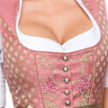 Pikkukuva 3 / 5: Oktoberfestin oluttyttöasut - Saksan Baijerin perinteinen naisten Oktoberfestin dirndl-mekko-sswyv -a Black M