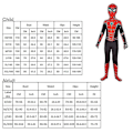 Miniatyrbillede 5 af 5: Den fantastiske Spider-man Jumpsuit Spiderman Cosplay Kostume Halloween Voksen / Barn-c CNMR 130cm
