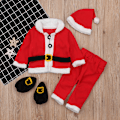 Pikkukuva 2 / 7: Medium, Pojkar och flickor Jultomte Fleece Varma ytterkläder Cos