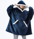 Filt Sweatshirt Oversized hoodie navy