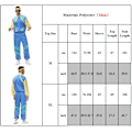 Pikkukuva 7 / 7: 80-luvun asu Retro-verryttelyasu Hip Hop -asu juhliin miehille ja naisille Men XL