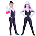 Miniatyrbillede 2 af 4: Halloween Gwen Spider-an 2 Parallel Universe Tøj cosplay tights børn voksen helt kostume -a M