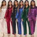 Miniatyrbillede 1 af 3: Mub- Loungewear pyjamas to-pak til kvinder purple S