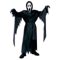 Pikkukuva 1 / 4: Pelottava Scream Ghost Face Cosplay -asu lapsille Halloween-juhliin, naamiaisasut pojille ja tytöille -a M