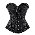 Pikkukuva 1 / 4: Sexy korsetit mekot naisille Plus Size puku Overbust Burlesque korsetti ja minihame setti Tutu Corselet -a only Corset 4XL