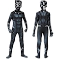 Pikkukuva 3 / 5: 2022 Musta Pantteri Bodysuit Cosplay-asujuhlahaalari Aikuiset Lapset Halloween-asu -a 180(170-180CM)