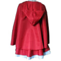 Pikkukuva 3 / 5: Xs-6xl Deluxe Aikuisten Pieni Punahilkka Asu Päällystakilla Naiset Naamiointi Halloween Juhlat Prinsessa Hieno Puku -a 5XL-Red Riding Hood