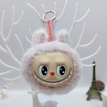 Miniatyrbilde 2 av 5: LABUBU The Monsters Exciting Macaron Plysjdukker Figurleker Blind Boxes Keychains Färg Slumpmässig