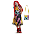 Pikkukuva 1 / 4: Tyttöjen Halloween-asu Aave Painajainen Ennen Joulua Vaatteet Sally Cosplay-asu Lapset Karnevaali Juhla Prinsessa Mekko -a 110(3-4T)