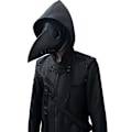 Miniatyrbilde 4 av 5: Ny gotisk høst- og vinterkostymejakke for Halloween COS 4XL