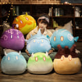 Miniatyrbilde 3 av 11: Mub - Plysjleker, sovedukker, puter, puter, bursdagspresanger, slime dangodudukker grass Pillow 60cm