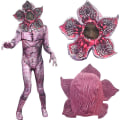 Pikkukuva 2 / 5: Halloween Skräck Stranger Things Zombie Demon Cosplay Kostym 160CM