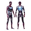 Pikkukuva 7 / 7: Mub- Halloween-juhlapeliasu Parallel Universe 2 Spider-Man Gwen aikuisen lapsen haalari elokuva- ja televisioasu Children's Negative Space Suit 2 XL
