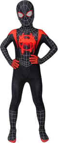 Morales Piderman Cosplay-kostyme for jenter. S