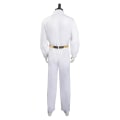 Miniatyrbilde 2 av 4: Film Barbier Ken Cosplay Kostyme Menn Jumpsuit Belte Hvit Klær Antrekk For Voksen Mann Gutt Halloween Karneval Rollespill Dress -a Male XL