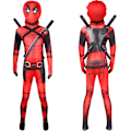 Pikkukuva 1 / 5: Deadpool Bodysuit Halloween Cosplay -asut lapsille Z Red XL/140