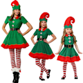 Miniatyrbild 3 av 5: Jul Familj Förälder-barn Pyjamas Set Sovkläder Nattkläder . girls 100cm