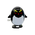 Miniatyrbillede 2 af 2: Xbi - Sød snoet urværk bobblehead gående legetøj julegaver Den ovala pingvinen är rasande