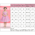 Miniatyrbillede 5 af 5: 2023 Barbie Film Margot Robbie Barbie Rosa Ternet Lang Kjole Outfits Cosplay Kostume Prinsesse Pigekjole -a 120cm