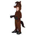 Pikkukuva 1 / 3: Lasten cosplay-asu, eläin, ruskea hevosasu, erinomainen -a M