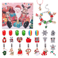 Pikkukuva 1 / 7: Joulu Advent 24 Ruudukko Kalenteri Countdown DIY Lapset Rannekoru Yllätys Sokko Laatikko Kultainen Puku .C H