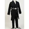 Pikkukuva 2 / 5: Lasten Wars Anakin Skywalker Cosplay -asu Lapselle Viitta Kaapu Yhtenäinen Asu Halloween Karnevaali Puku -a M