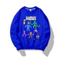 Roblox Rainbow Friends Pullover Varm tröja Rainbow Friends Printed kläder Barn Pullover Gul .4 130cm