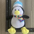 Miniatyrbild 4 av 6: Mub- Plysch Leksaker Docka Docka Jul Rådjur Jul Pingvin Docka Gåvor Snögubbe Docka Christmas snowman