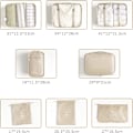 Miniatyrbillede 4 af 6: 8-i-1 Bagage Organizer Set til rejser, Tøjposer, Sko, Cos
