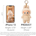 Miniatyrbilde 2 av 3: 1 stk 1.0 Labubu Monsters Spennende Macaron Plysjdukker Figur Leker Blind Box Farge Tilfeldig_quu 1.0 1.0 1-pack