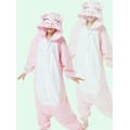Miniatyrbild 8 av 9: Fancy Cosplay Kostym Onesie Pyjamas Vuxen Nattkläder Pink Pig M