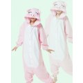 Miniatyrbild 8 av 9: Fancy Cosplay Kostym Onesie Pyjamas Vuxen Nattkläder Pink Pig S