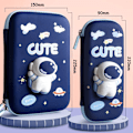 Miniatyrbillede 2 af 9: Bærbare Kawaii Decompression School penaalit PUDDING BEAR -i