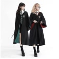 Miniatyrbillede 1 af 2: Harry Potter 6pc sæt magisk troldmand   kostumekappe kappe kostume_y -a green kids 115cm