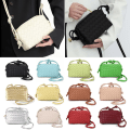Miniatyrbilde 8 av 10: Crossbody-veske for kvinner PU-flettet LIMEGRØNN Lime green