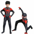 Miniatyrbild 2 av 2: Spiderman Cosplay kostym för barn Into the spider verse 11-12 Years