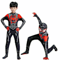 Pikkukuva 2 / 2: Spiderman Cosplay -asu lapsille CNMR . Into the spider verse 3-4 Years