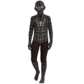 Miniatyrbillede 2 af 3: Sort Spiderman Cosplay Kostume Fest Jumpsuit Monterede Børnetøj -a 100cm
