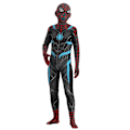 Pikkukuva 2 / 3: Spider-Man Velocity Suit Cosplay-dräkt Fest Jumpsuit Monterad Barnkläder Spiderman Ansiktsmålning 140cm
