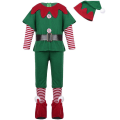 Miniatyrbilde 3 av 4: Jul Familie Foreldre-barn Pyjamas Sett Sovetøy Nattøy . boy 140cm