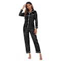 Pikkukuva 2 / 3: Mub- Loungewear pyjamas två-pack för kvinnor black M